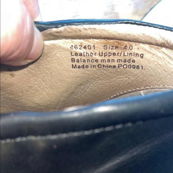 Sanita Black Leather Ankle‎ Booties with Buckle 9 - Picture 5 of 11